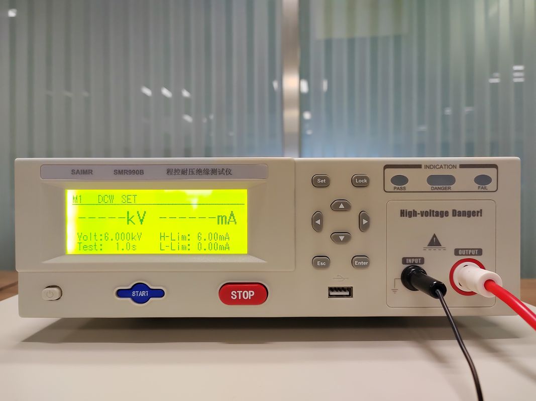 7.5kg 휴대용 히포트 테스트 단열 히포트 저항 전압 테스트