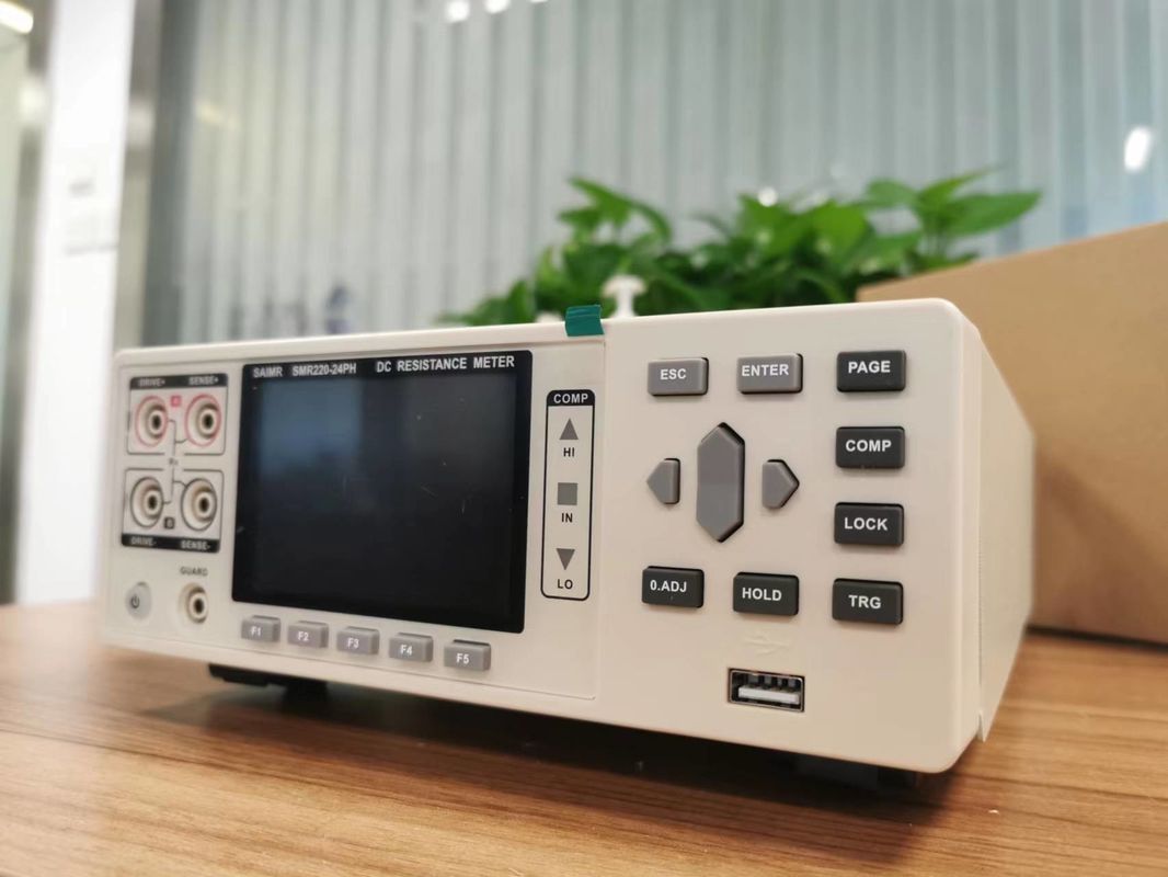 고전압 검사기 DC 저항 미터 LAN / RS232 / IO 인터페이스